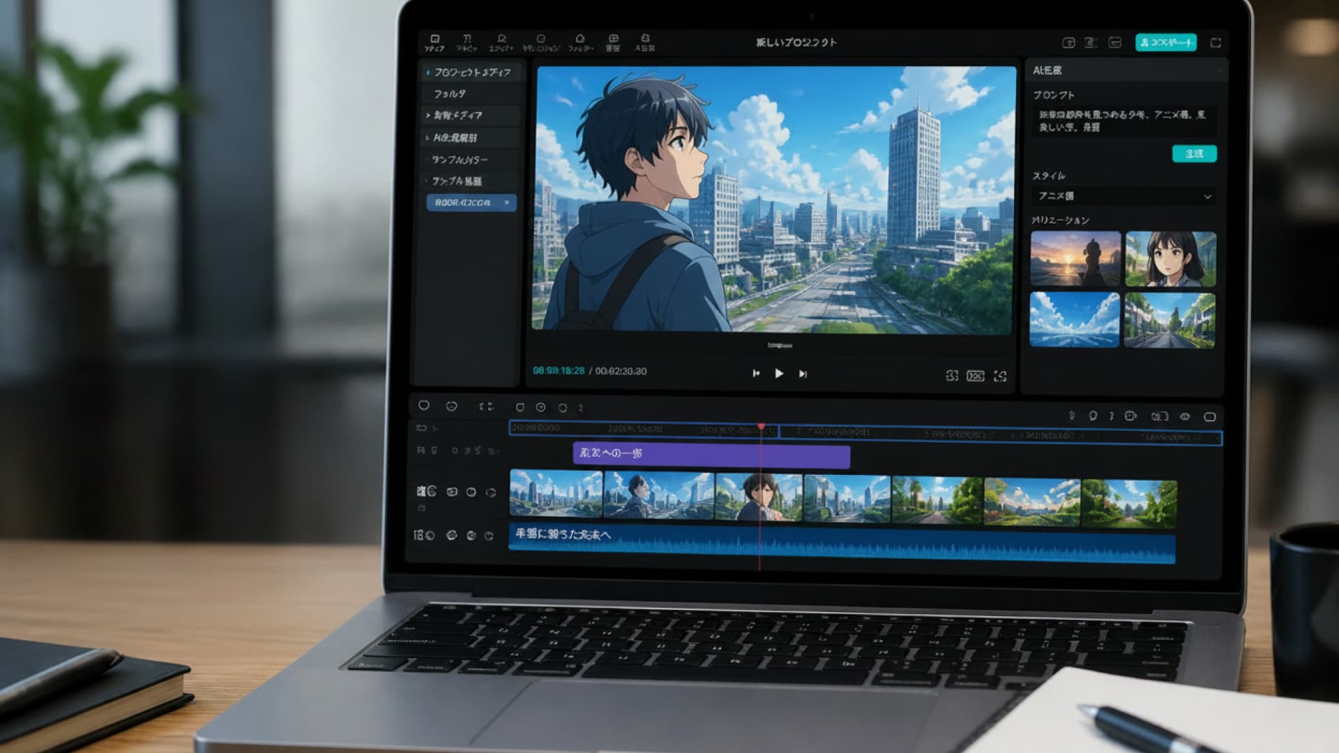 AIアニメ制作研修