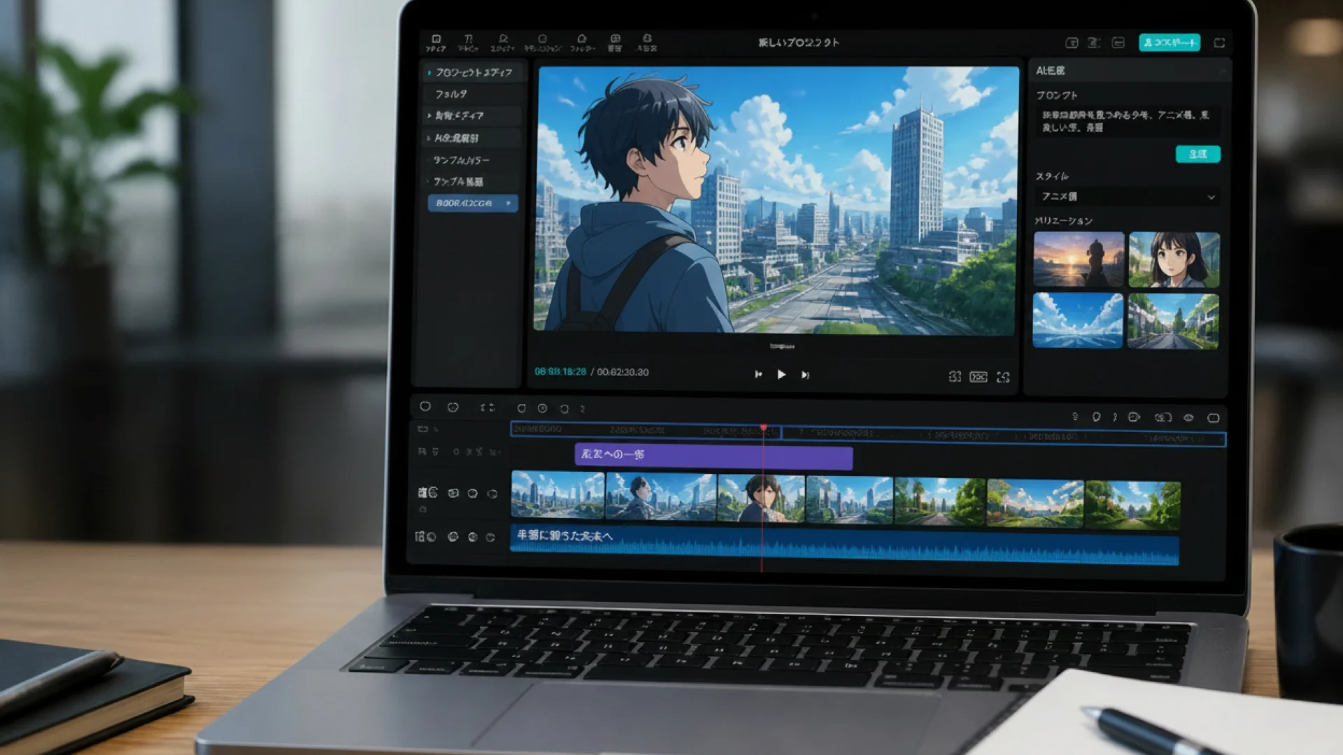 AIアニメ制作研修