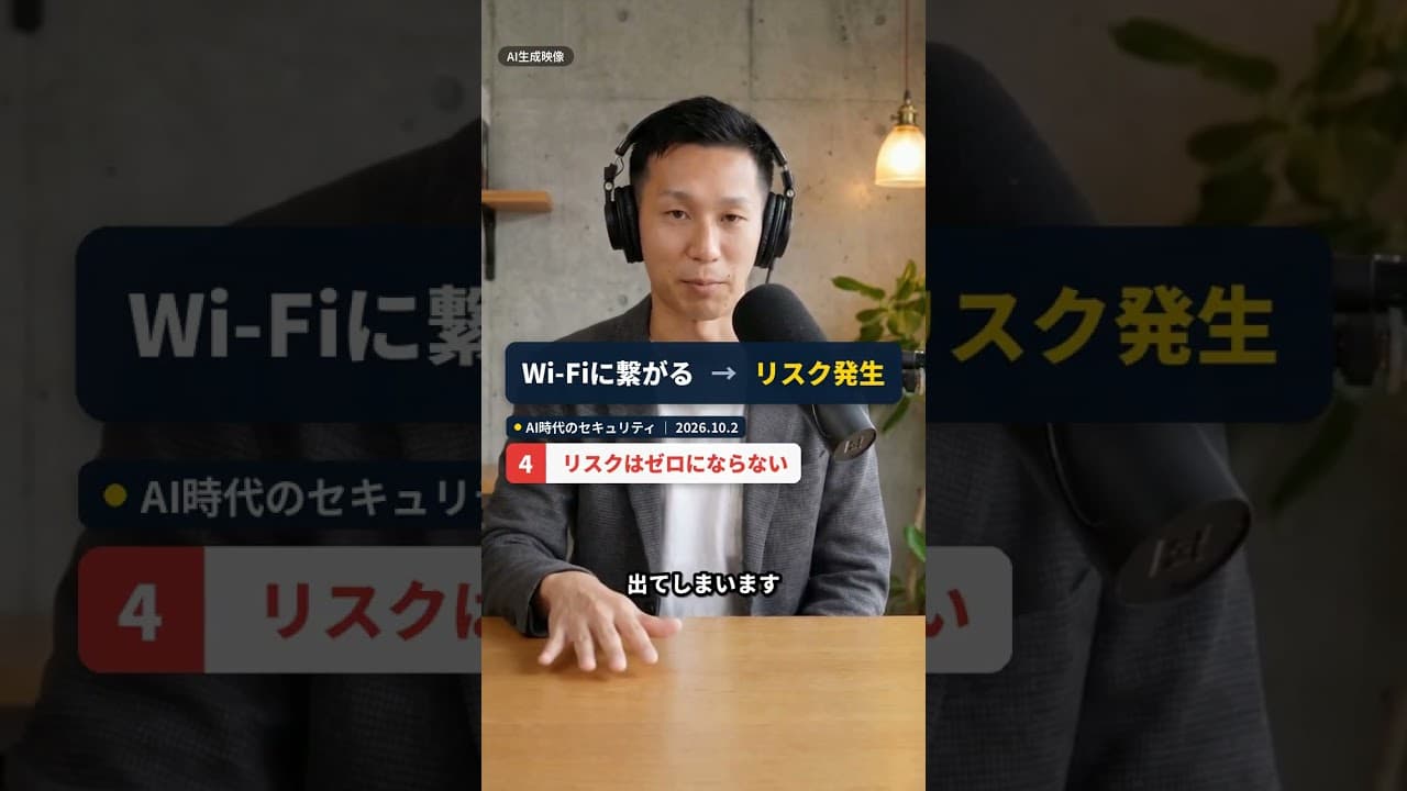 ネットの情報は取られる前提？AI時代のセキュリティ論